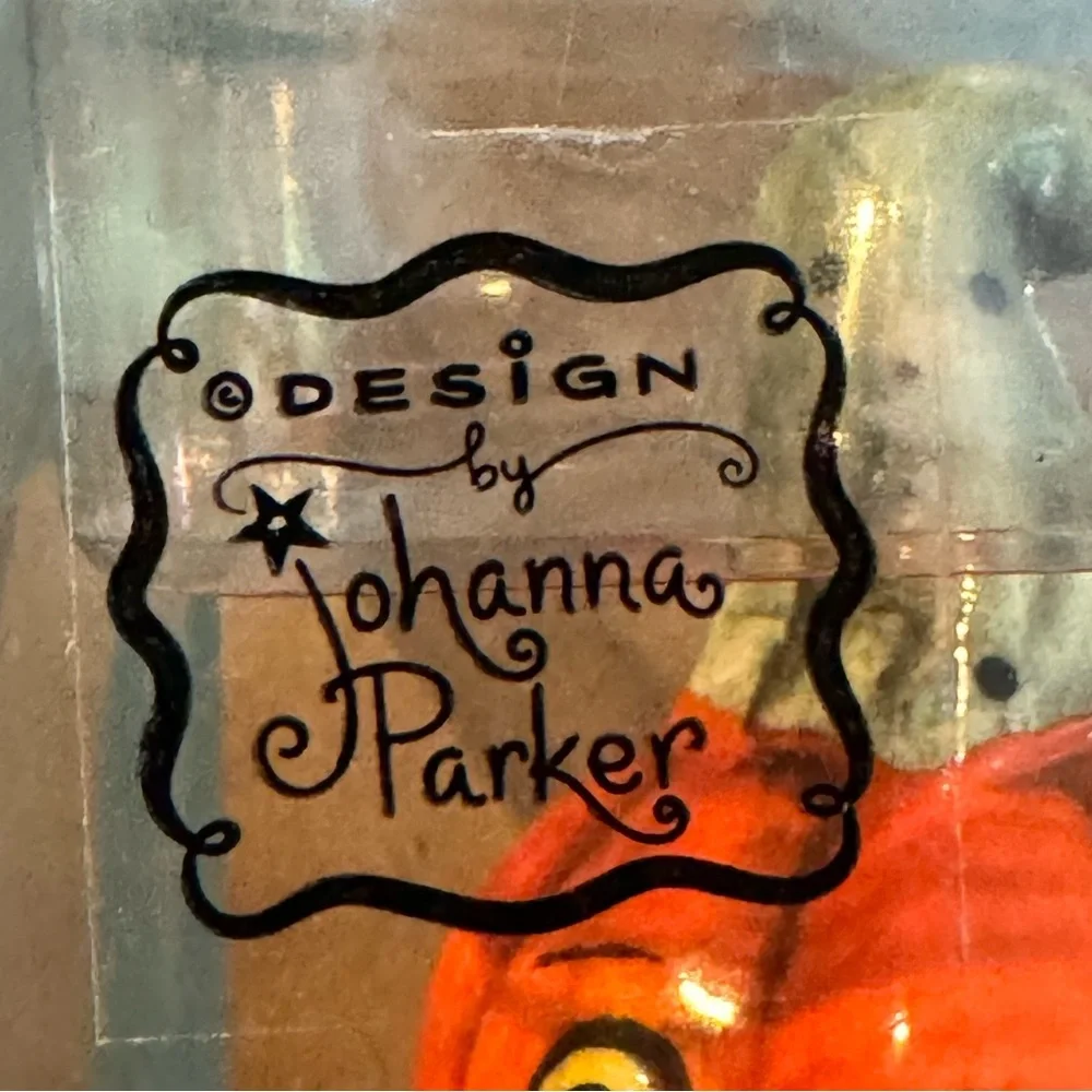 Johanna Parker Retro Anthropomorphic Jack-o'-Lantern Salt & Pepper Shakers